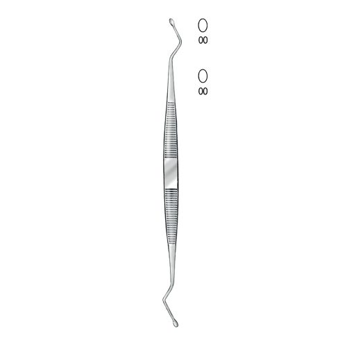 Bone surgery , Bone curette, acc. to Williger, oval