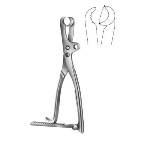 Bone surgery , Bone holding forceps, acc. to UlriCh, straight