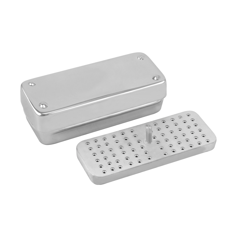 Bur Holders with stainless steel box