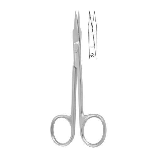 Goldman Fox (Serrated) straight 13cm