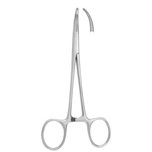 Halsted Mosquito Forceps Curved 12.5cm