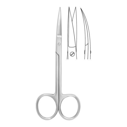 Iris Scissor Curve 12cm