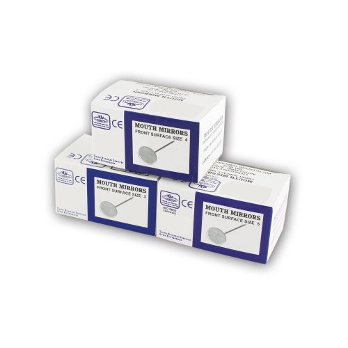 Packages of Mouth Mirrors 12 Pieces (One Dozen in Each box)