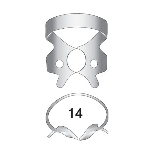 Rubber Dam Clamps (18)