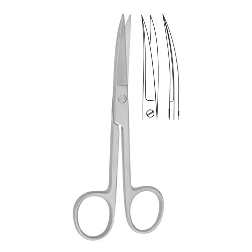 Surgical Scissor curve 13cm