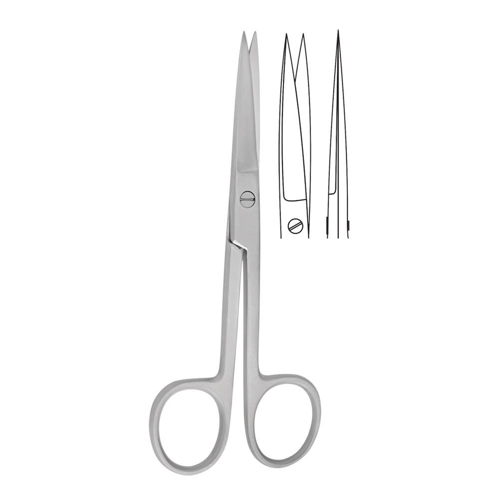 Surgical Scissor straight 13cm